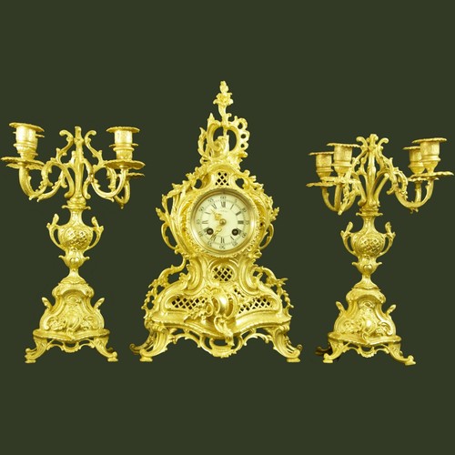 Barock kamin uhr - barock, 2