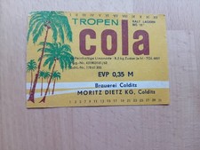 DDR Etikett Tropen Cola