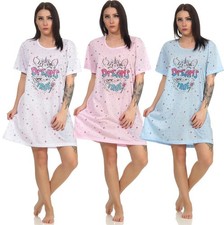 Damen Nachthemd Sleepshirt