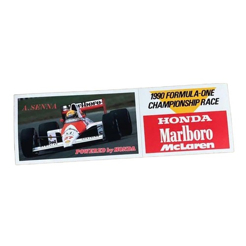 Vintage racing sticker - sticker, 1990