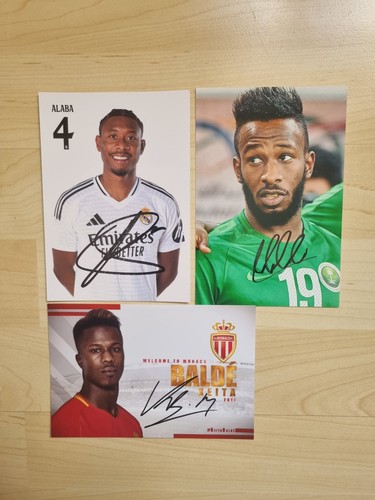 David alaba autogrammkarte - david, ,