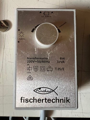 Fischertechnik trafo 814 sehr - 814,