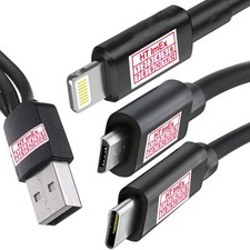 3in1 usb kabel schnell - 3in1,