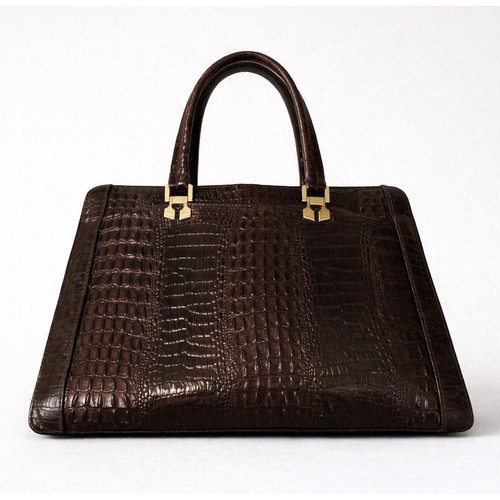Vintage handtasche braun - handtasche,