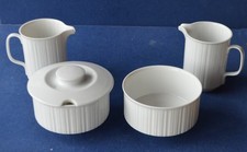 Rosenthal VARIATION weiß 2 Zuckerdosen 2 Milchkännchen von Tapio Wirkkala