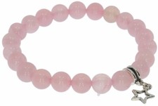  Rosenquarz Kugel 8mm Stretch