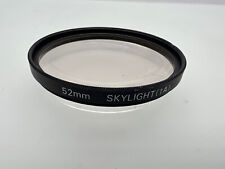 Skylight-Filter 1A 52mm Filter Kamera Foto Camera Lens Objektiv Cam Zoom