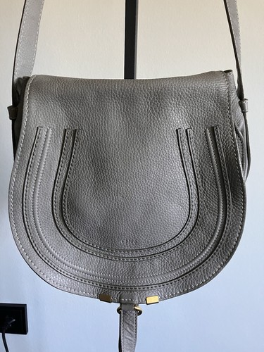 Orig chloé marcie saddle bag - orig,