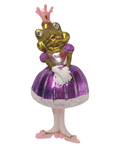 Baumschmuck frosch königin - baumschmuck, "frosch-königin"