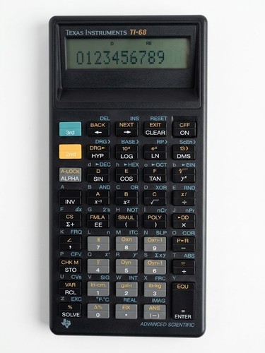 Texas instruments 68 - instruments, ti-68