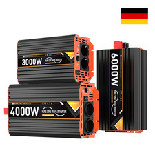 Reiner Sinus Wechselrichter 3000W 4000W 6000W Spannungswandler 12V/24V 230V USB