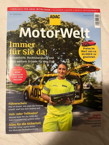Adac motorwelt 2026 - motorwelt,