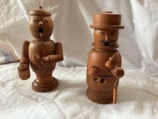 ? Räuchermännchen Handarbeit Aus Dem Erzgebirge Holz Deko Weihnachten Vintage