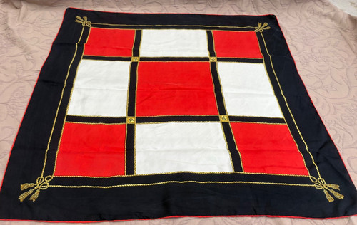 Vintage designer seidentuch - vintage,