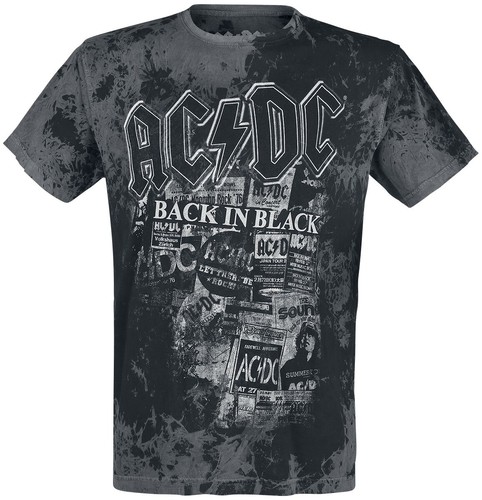 Acdc shirt herren back - t-shirt,