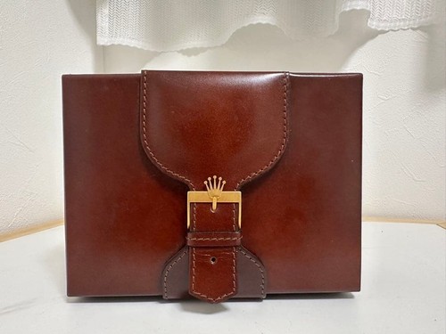 Rolex uhrenbox gehäuse - uhrenbox, braun