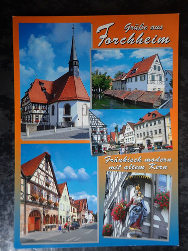 Forchheim postkarte ak - -,