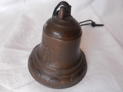 Bronze glocke mit engel - mit,