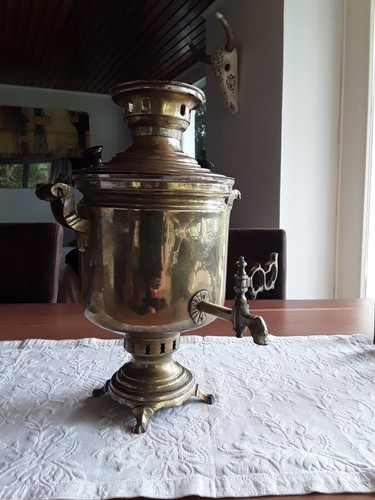 Antiker russischer samowar - russischer,
