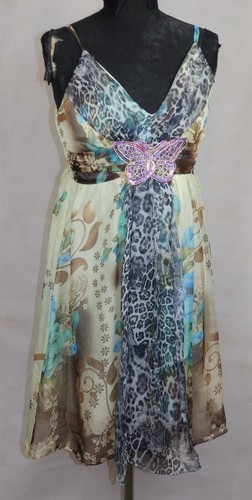 Kleid mit schmetterling - mit,
