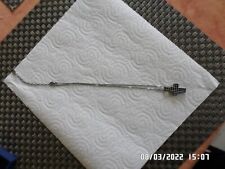 Swaroski Schwarze Halskette mit KREUZ , 38 cm Lang, Neu & OVP Schmuck , Kette