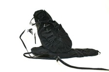 Ledersandale schwarz Gr.41