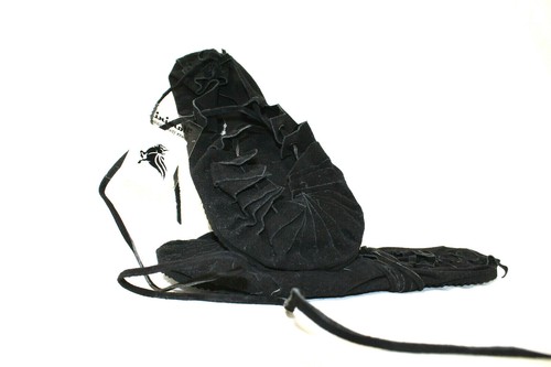 Ledersandale schwarz 37 - schwarz, gr.37