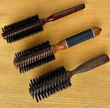 3x Rundbürste Natur-Holz: VENCO, JAGUAR, ROGER PARA Wildschwein-Naturborste