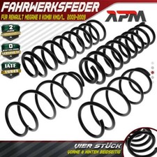 4x Federn Fahrwerksfeder Vorne