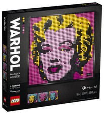 LEGO ART Andy Warhol's Marilyn