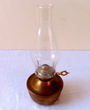 Vintage Öllampe Messing