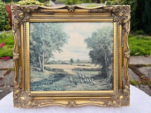 Gerahmte kunst bord - an,