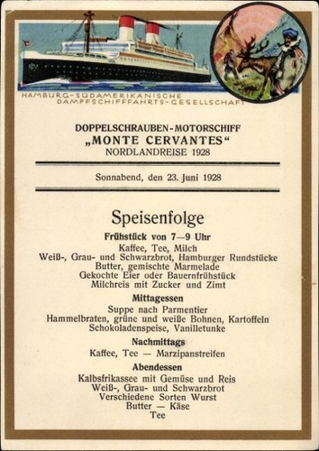 Doppelschrauben motorschiff - ak, doppelschrauben-motorschiff