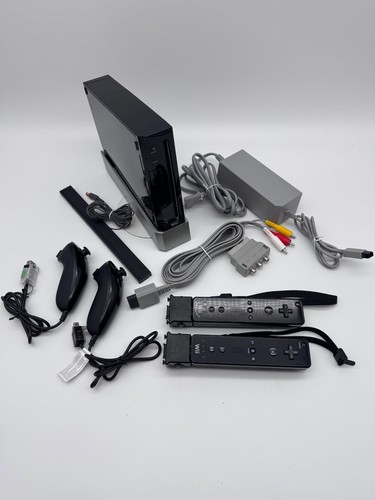 Nintendo wii schwarz konsole - nintendo,