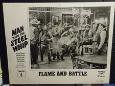Lobby Card 1954 MAN WITH STEEL