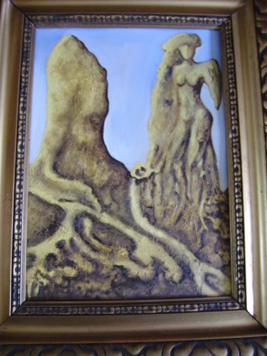 Antik goldrahmen unikat - antik,