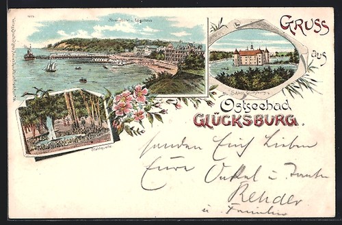 Lithographie glücksburg - lithographie,