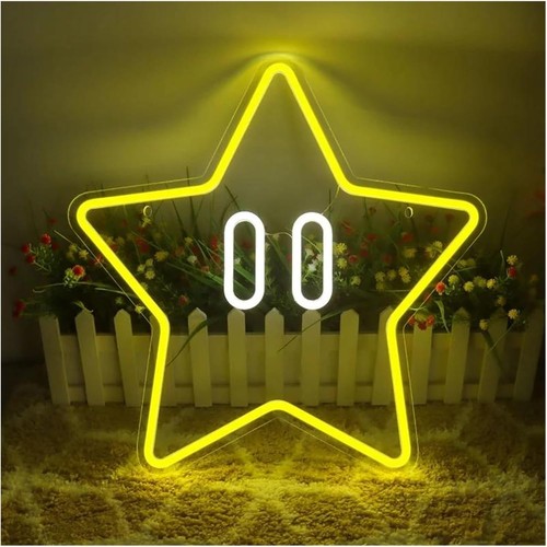 Stern led neon schild acryl - led,