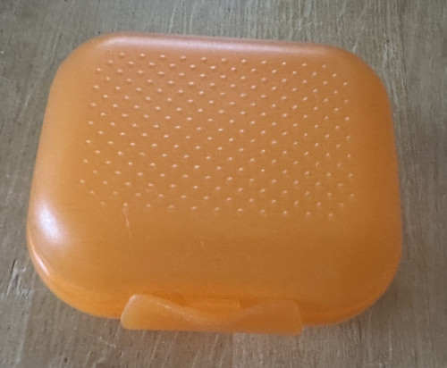 Tupperware mini twin orange - tupperware,
