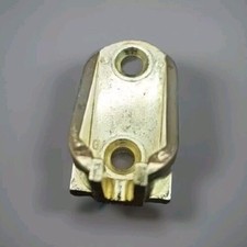 2x Antik Schrankrohrlager Kleiderstangenhalter Möbelbeschlag Restauration