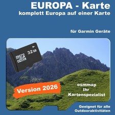 EUROPA Karte Topo Deutschland