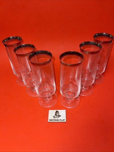Biertulpen mit platinrand - 6,