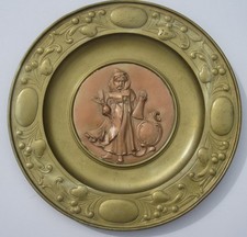 feines Kupfer-Messing Bild