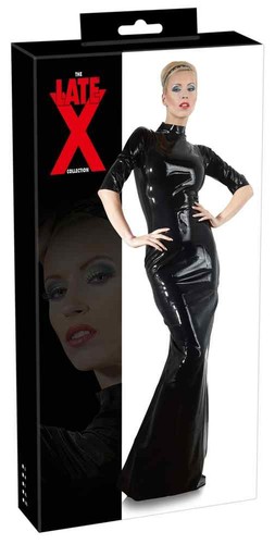Latex kleid schwarz - kleid,