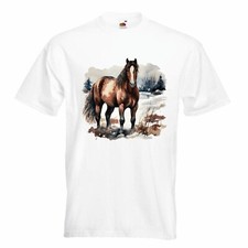 T-Shirt Pferde Reiten Pferd