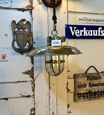 Orig. US Marine Schiffslampe Pendelleuchte massiv Messing #0450