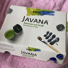 Javana Bleichen Auf Stoff Neu Kreul Kreativ Kunst Seidenmalfarbe Schablone Pins