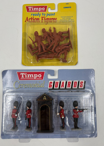 Timpo action figuren - figuren, cowboys
