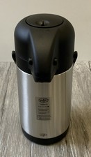 alfi Pumpkanne TT 2,50 l Thermoskanne 20 Tassen Edelstahl Isolierkanne (R9-G