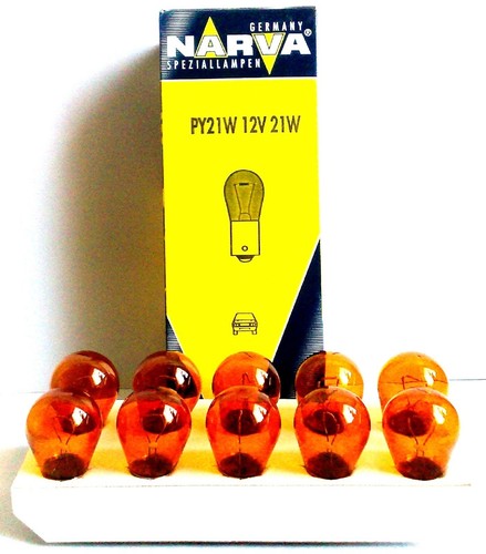 20x narva 12v 21w glühlampe - 20x,